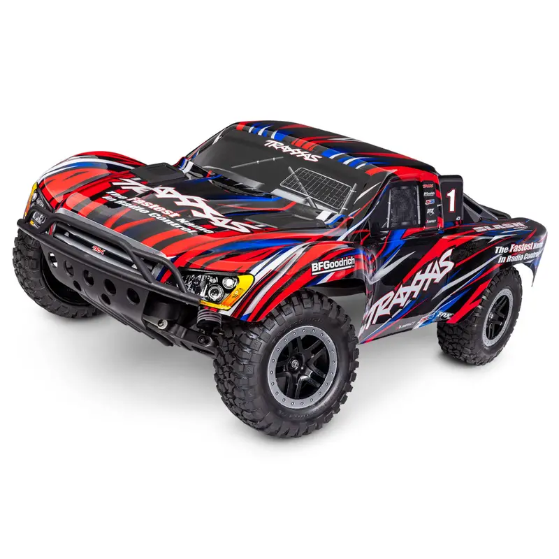 Traxxas Slash Brushless Bl-2S Hd 2Wd Short Course Truck Red 58334-4Red 1