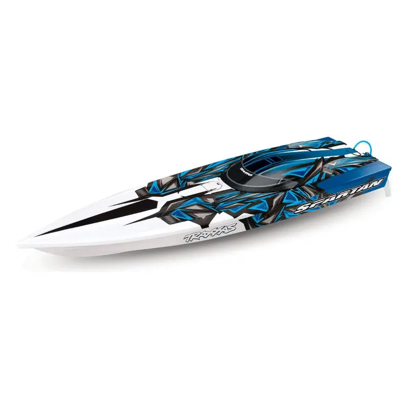 Traxxas Spartan 36In Brushless Electric Rc Boat Blue Version Rtr 57076-4 1