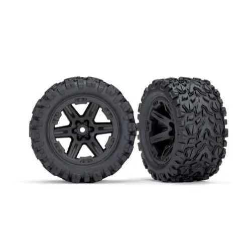 Traxxas Talon Ext Tyres Rxt 2.8In Black Wheels Tsm Rated 6773 1