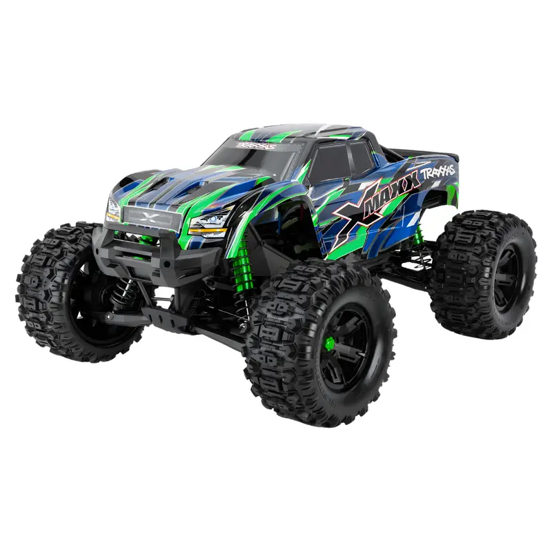 Traxxas X-Maxx 8S 1/6 4Wd Rc Monster Truck Rtr W/ Belted Tyres 2024 Green 77096-4 1