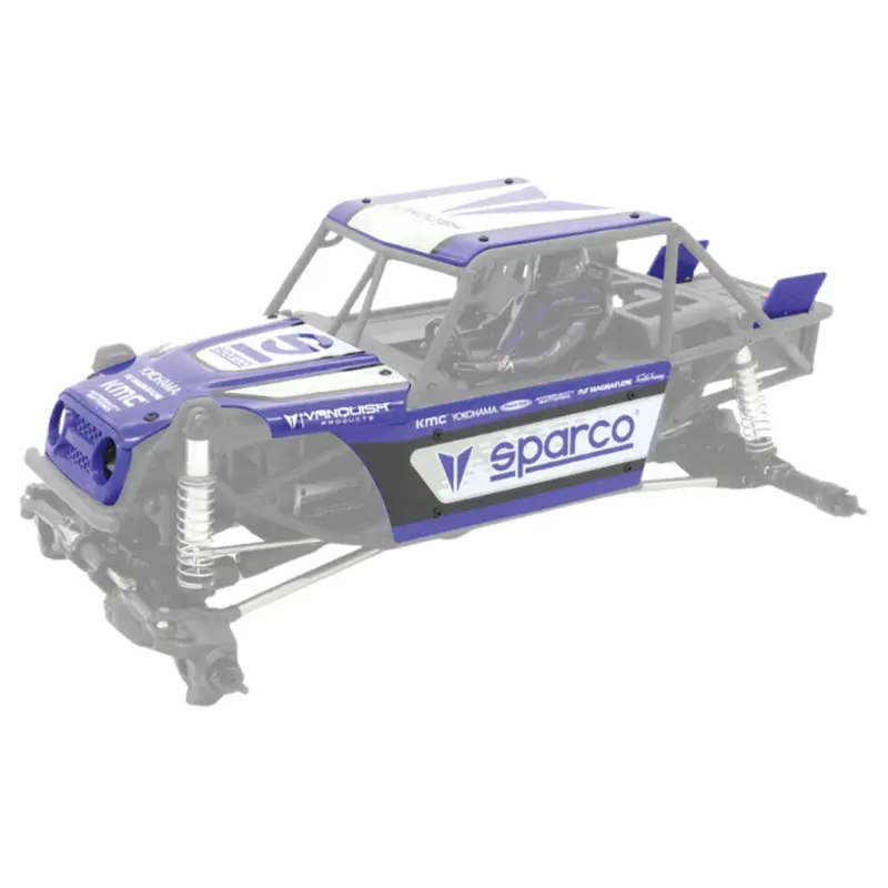 Vanquish Optic Body Panel & Decal Set Blue Vps10510 1