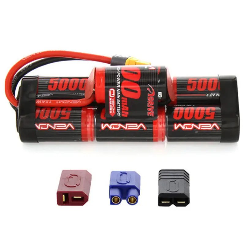 Venom 8.4V 5000Mah Hump Nimh Battery Uni 2.0-L Ven-1548-7 1