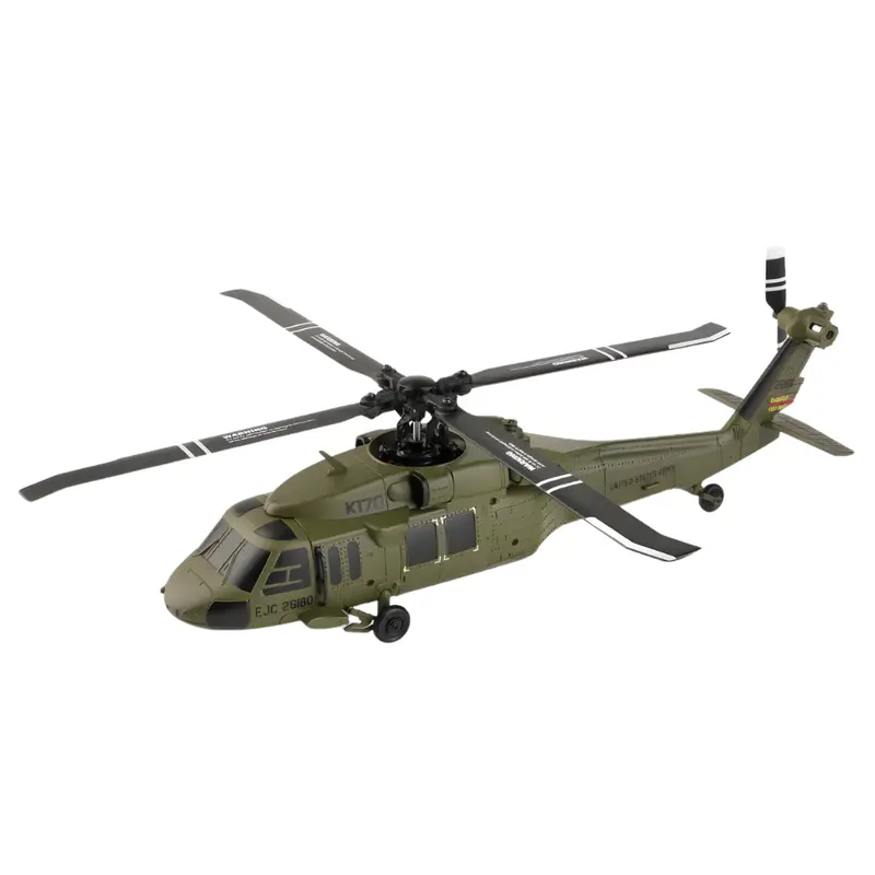 Wl Toys Black Hawk Uh-60L 4Ch 4-Blade No Aileron Helicopter Wlk170 1