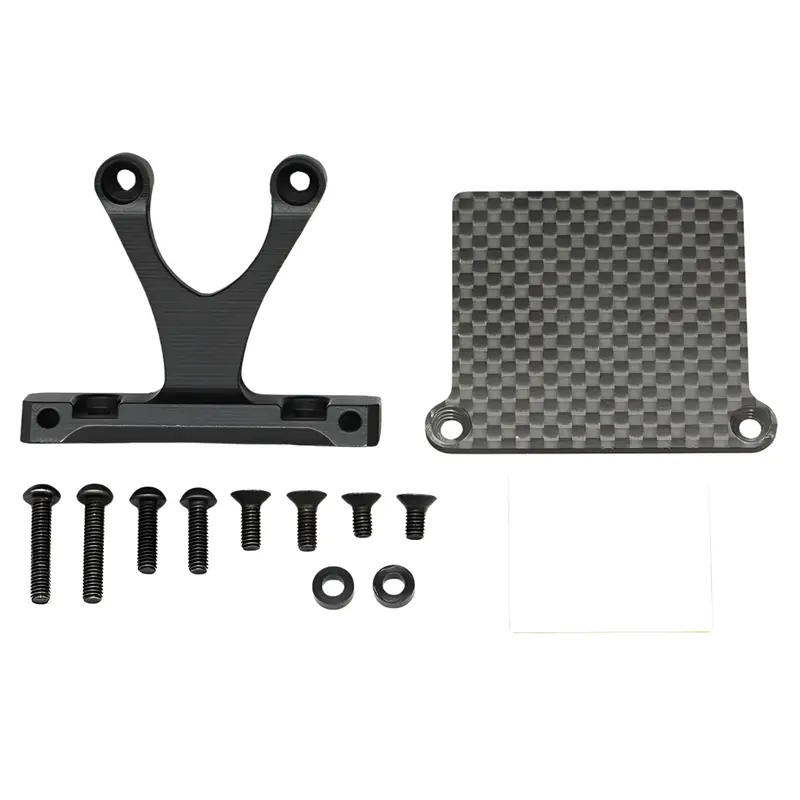 Yokomo Rd/Sd Series Rear Esc Mount Set Black Yd-2 Y2-Rema 1