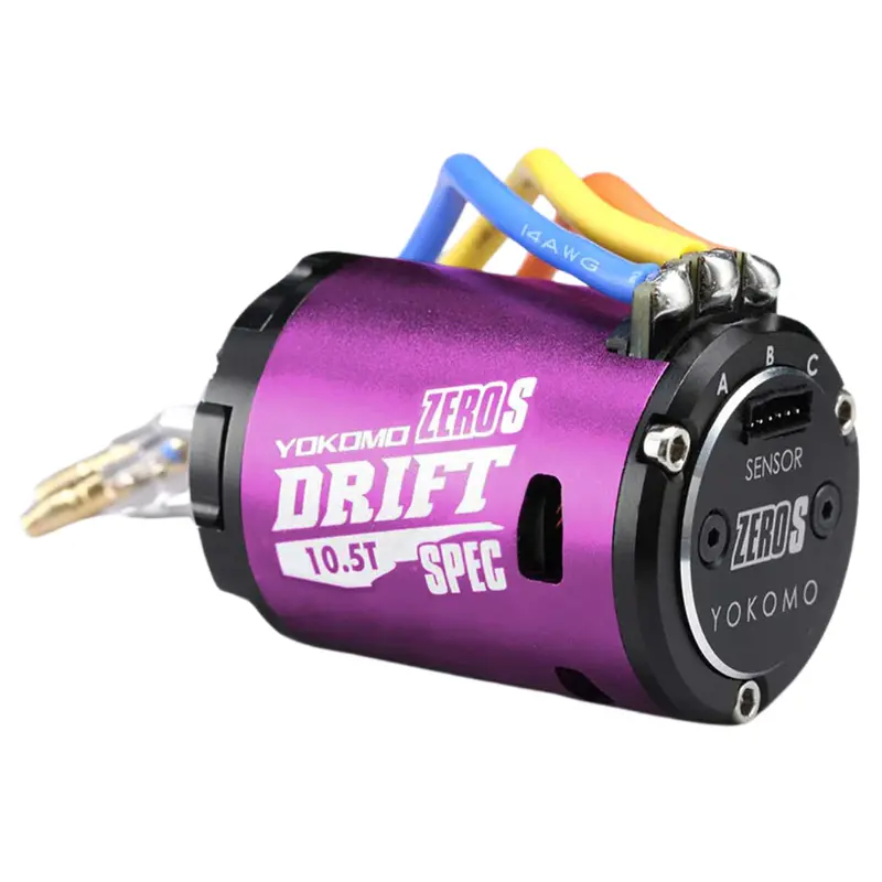 Yokomo Zero-S Drift Brushless Motor 10.5T Purple Ym-S105dpa 1