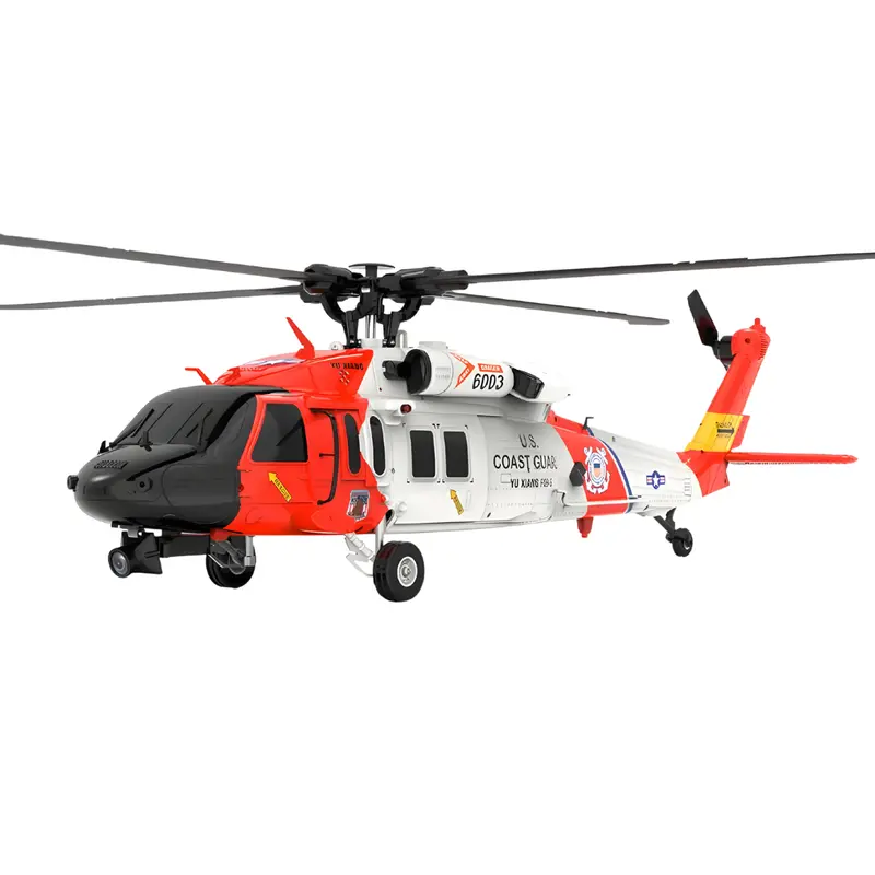 Yx Rc Uh-60 Coast Guard 425Mm Gps Stabilized Rtf Rc Helicopter F09s 1