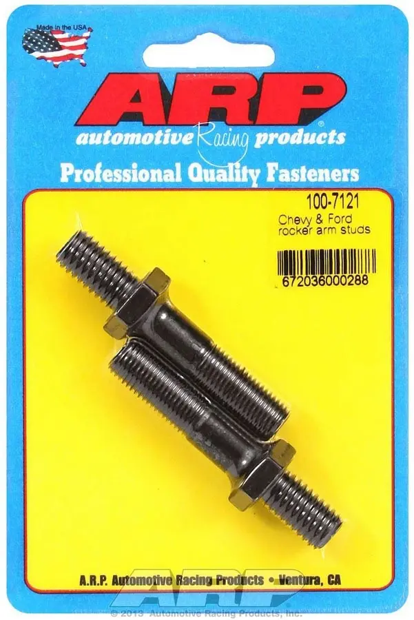Arp 100-7121 Rocker Arm Stud Kit – Dual-Set For Chevy And Ford Small-Block Engines 1