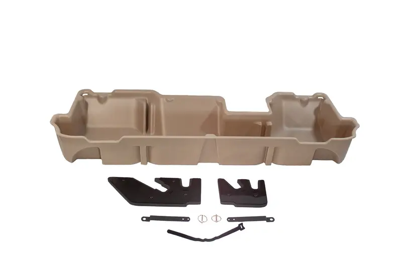 Du-Ha Underseat Storage Box With Gun Rack And Organizer – Tan Finish 1