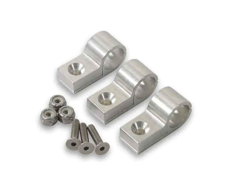 Earl’S 170206Erl Hose Separator – Aluminum Fuel Or Brake Line Organizer 1