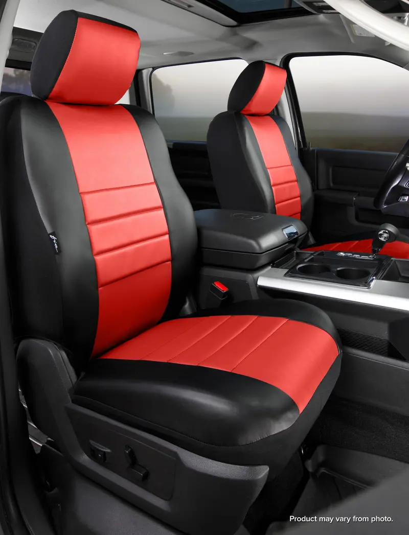 Fia Sl67-65 Red Leatherlite™ Custom Seat Cover 1