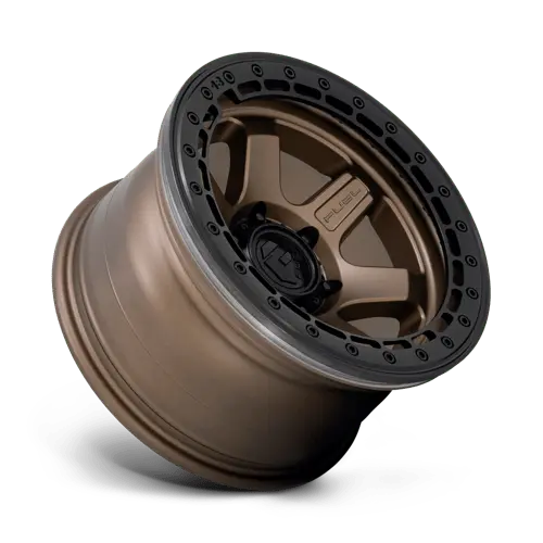Fuel D124 Off-Road Wheel: 17X8.5", 6X5.5", Matte Bronze & Black Ring, 0Mm Offset 1