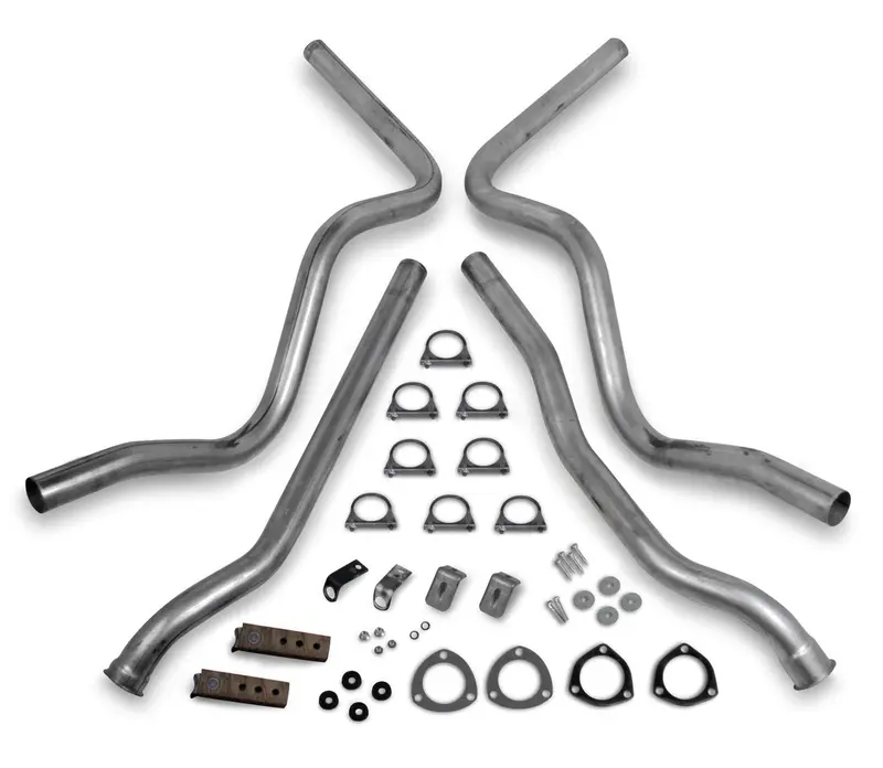 Hooker Blackheart Header-Back Exhaust – 2.25-Inch Tubing, Full Bolt-On System With Hardware 1