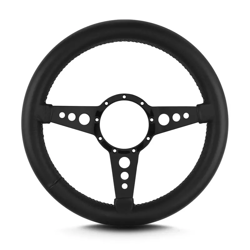 Lokar 81401 Lecarra Mark Iv Gt Steering Wheel – 14" Diameter, Black Finish With Thick Grip 1