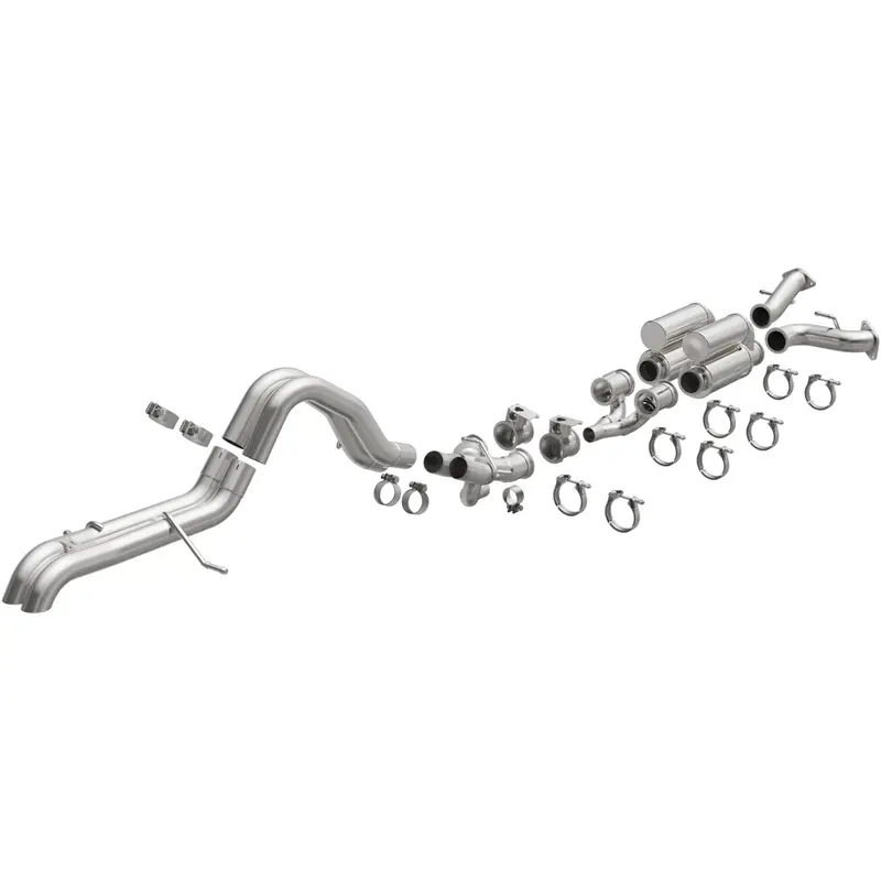 Magnaflow Overland Series Stainless Steel Cat-Back Exhaust System – Model 19619 1