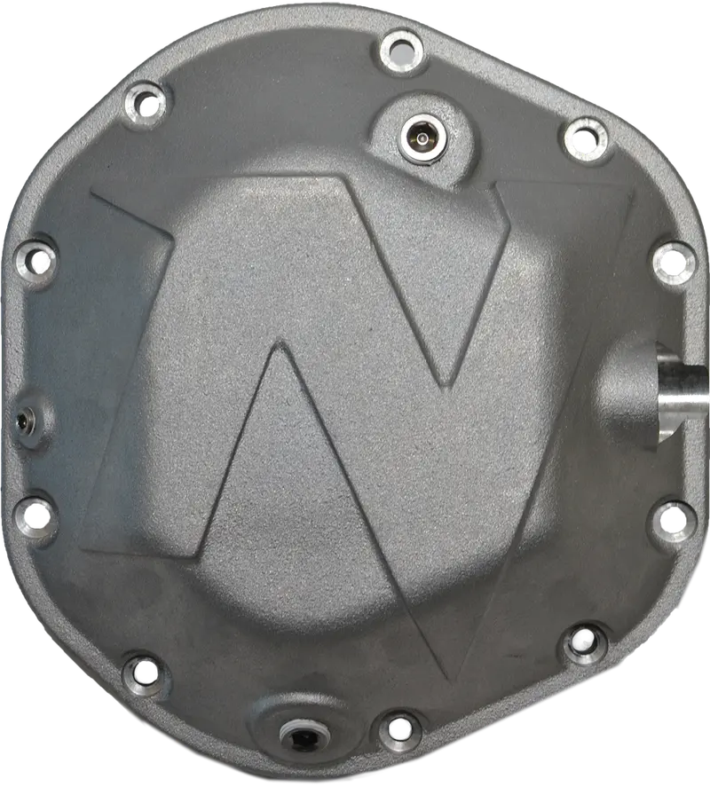 Nitro Gear & Axle Npd44-Cover Dana 44 Defender Series Differential Cover – Silver Aluminum With Hardware 1