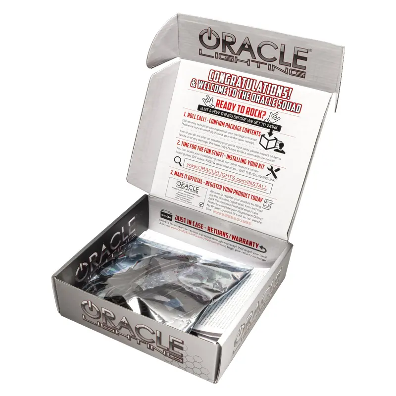 Oracle Lighting Halo Ring Emitter Kit – Headlight Accent Set (Model 3994-002) 1