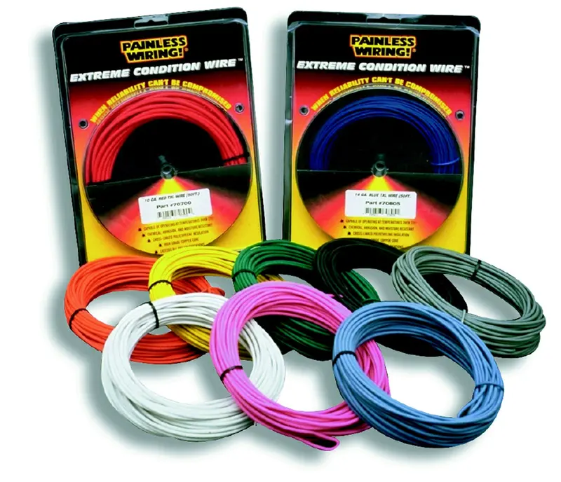 Painless Wiring 25-Foot 14-Gauge Txl Brown Wire Roll 1