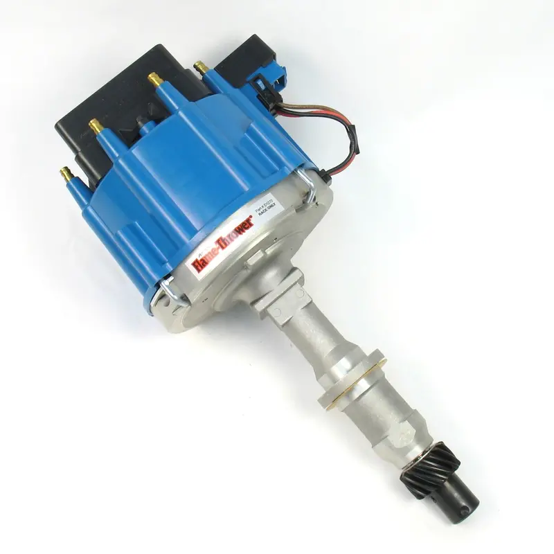 Pertronix D1272 Race Hei Distributor – Blue Cap, Optimized For Pontiac 301–455 V8 Engines 1