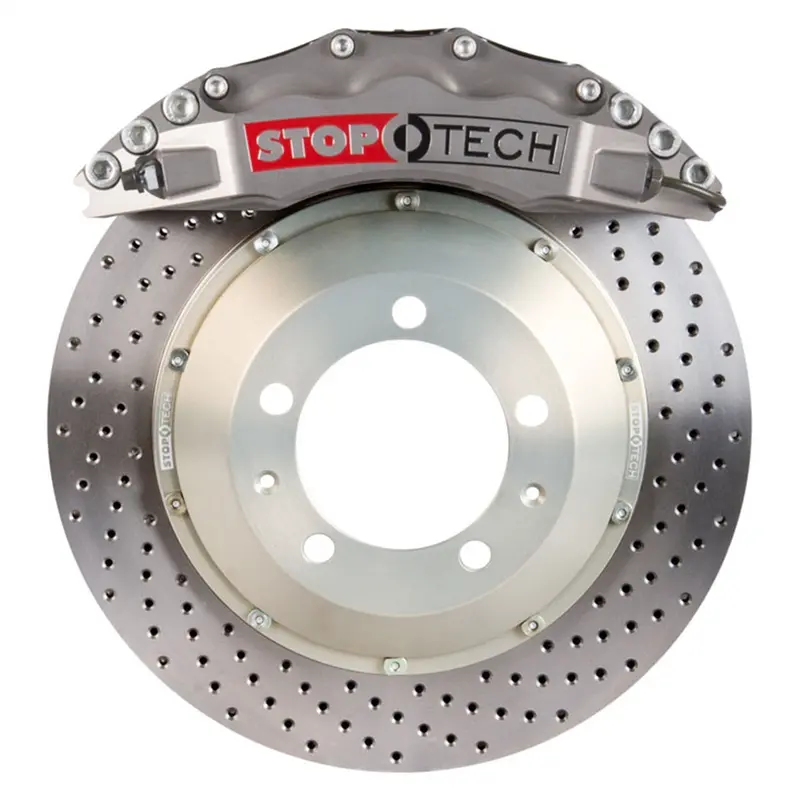 Stoptech Trophy Sport Big Brake Kit – Front, Two-Piece Rotors (Model 83.262.6700.R2) 1