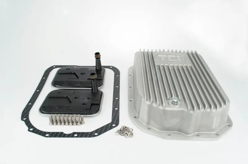 Tci Automotive 278000 Deep Transmission Pan – Cast Aluminum For Gm 4L80E/4L85E, +2 Quart Capacity 1