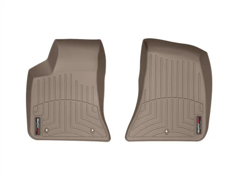 Weathertech 453791 Digitalfit Tan Floor Liners – Front Row Interior Protection 1